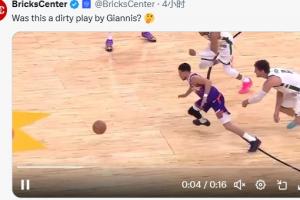 pg电子官网-字母哥扑抢布克 双双倒地 美媒：字母哥这是一个脏动作吗
